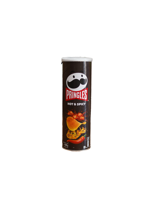 Pringles hot & spicy chips