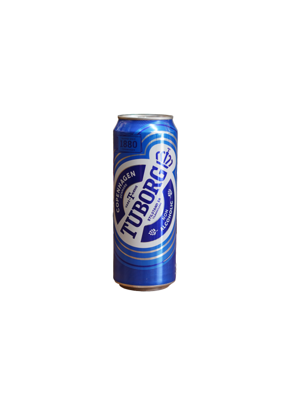 آبجو بدون الکل توبورگ آبی – Tuborg Non Alcoholic