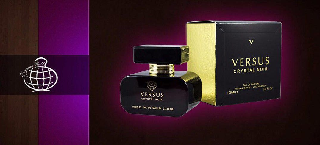 عطر فراگرنس ورد ورسوس کریستال نویر | Fragrance World Versus crystal noir