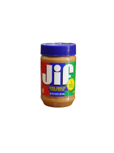 کره بادام زمینی جیف آبی Jif Extra Crunchy