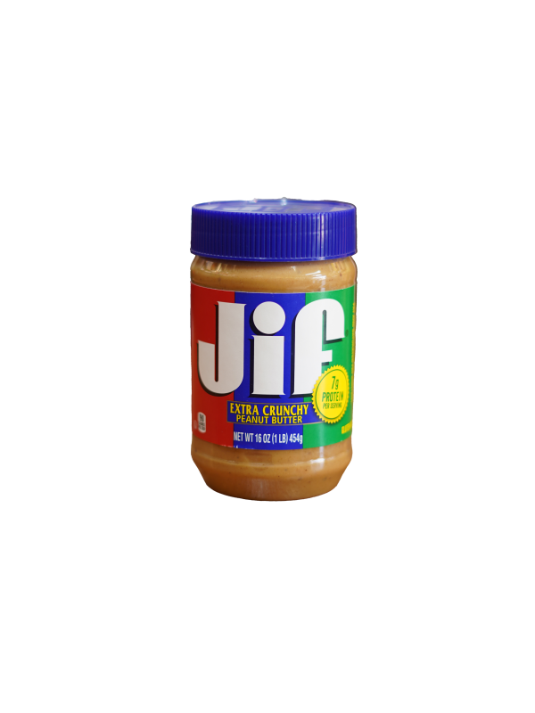 کره بادام زمینی جیف آبی Jif Extra Crunchy