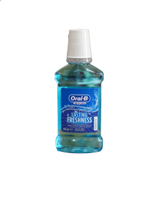 دهانشویه اورال بی ORAL-B مدل LASTING FRESHNESS حجم250میل آلمانی