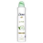 اسپری ضد تعریق داو DOVE رایحه خیار و چای سبز مدل Go Fresh Cucumber and Green Tea حجم 250 میلی لیتر اورجینال