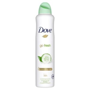 اسپری ضد تعریق داو DOVE رایحه خیار و چای سبز مدل Go Fresh Cucumber and Green Tea حجم 250 میلی لیتر اورجینال