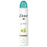 اسپری ضد تعریق داو DOVE رایحه گلابی و آلوئه ورا حجم 250 میلی لیتر اورجینال