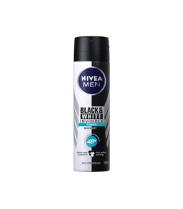 اسپری بدن مردانه نیوآ Black & White Invisible Fresh