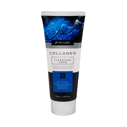 3W Clinic Collagen Foam Cleansing 180ml