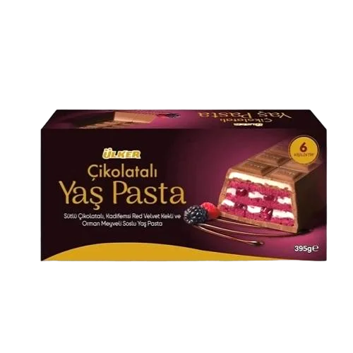 کیک شکلاتی اولکر یاش پاستا 395گرم (کیک خیس شکلاتی 6نفره)