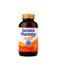 مکمل (کپسول) فارماتون ژریاتریک G115 | مولتی ویتامین سوئیسی با جینسینگ