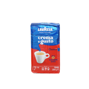 قهوه لاوازا مدل کرما گوستو کلاسیک Classico (آسیاب ۲۵۰ گرمی)